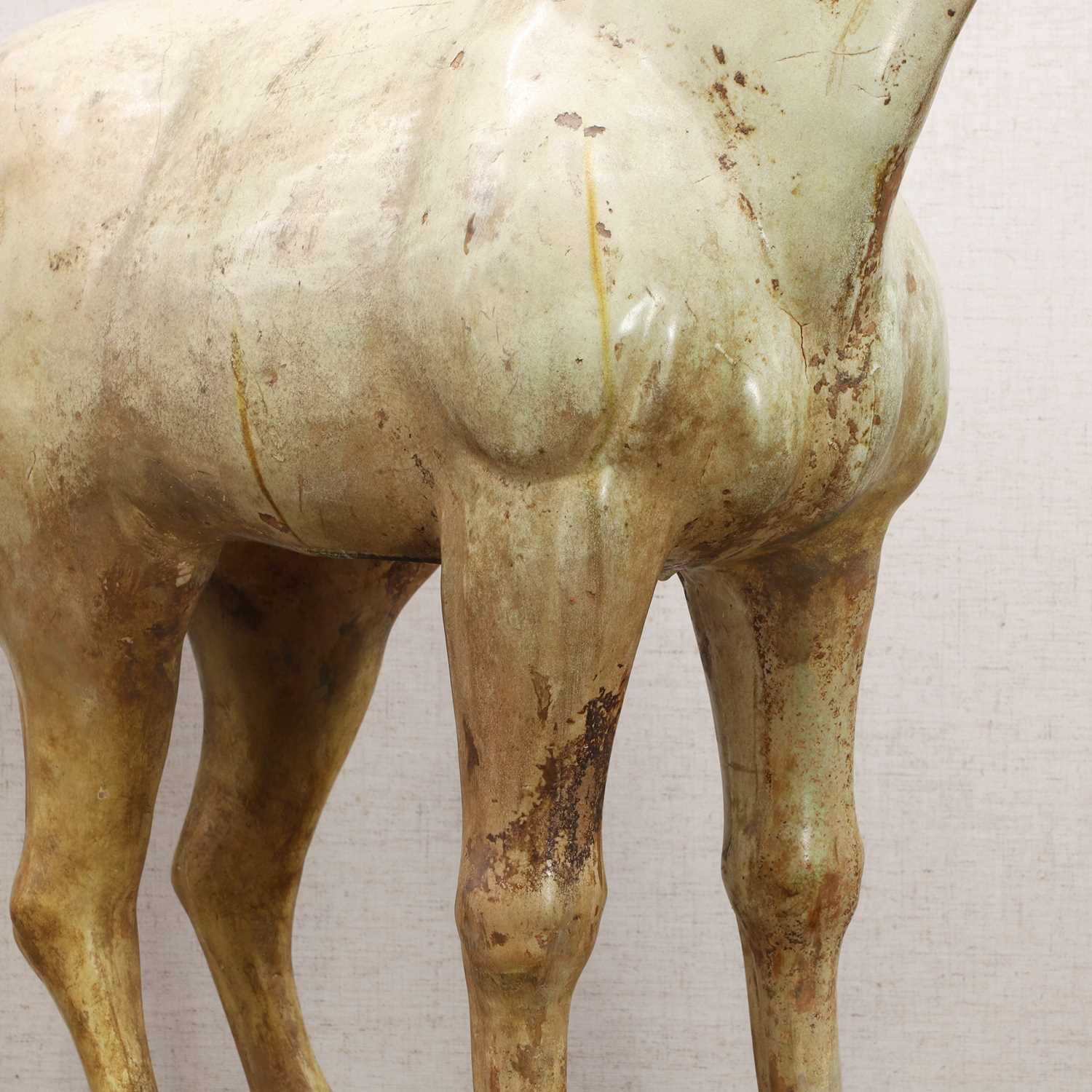 A Chinese sancai-glazed pottery horse, - Image 11 of 23