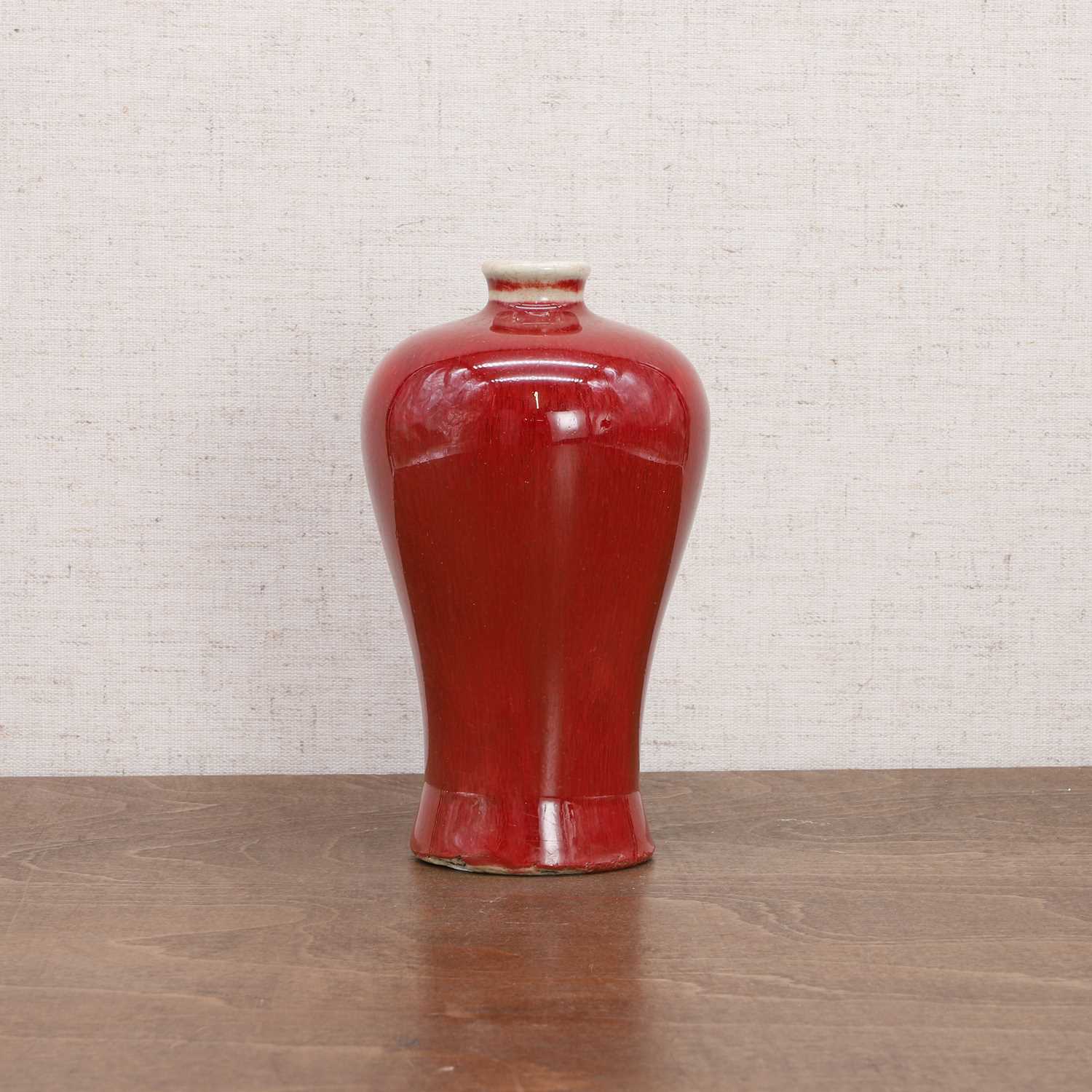 A Chinese flambé-glazed meiping vase, - Image 2 of 7