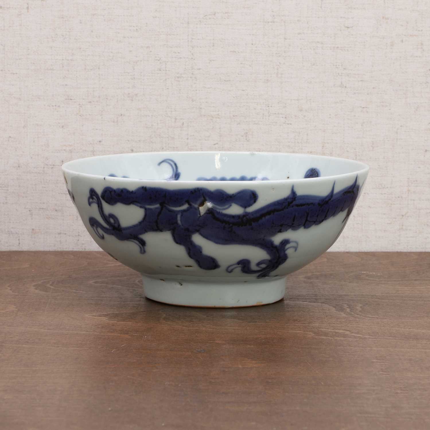 A Chinese blue and white bowl, - Image 4 of 16