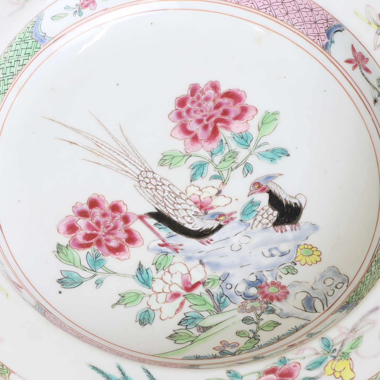 A collection of Chinese export plates, - Image 5 of 7