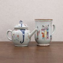 A group of Chinese export porcelain,
