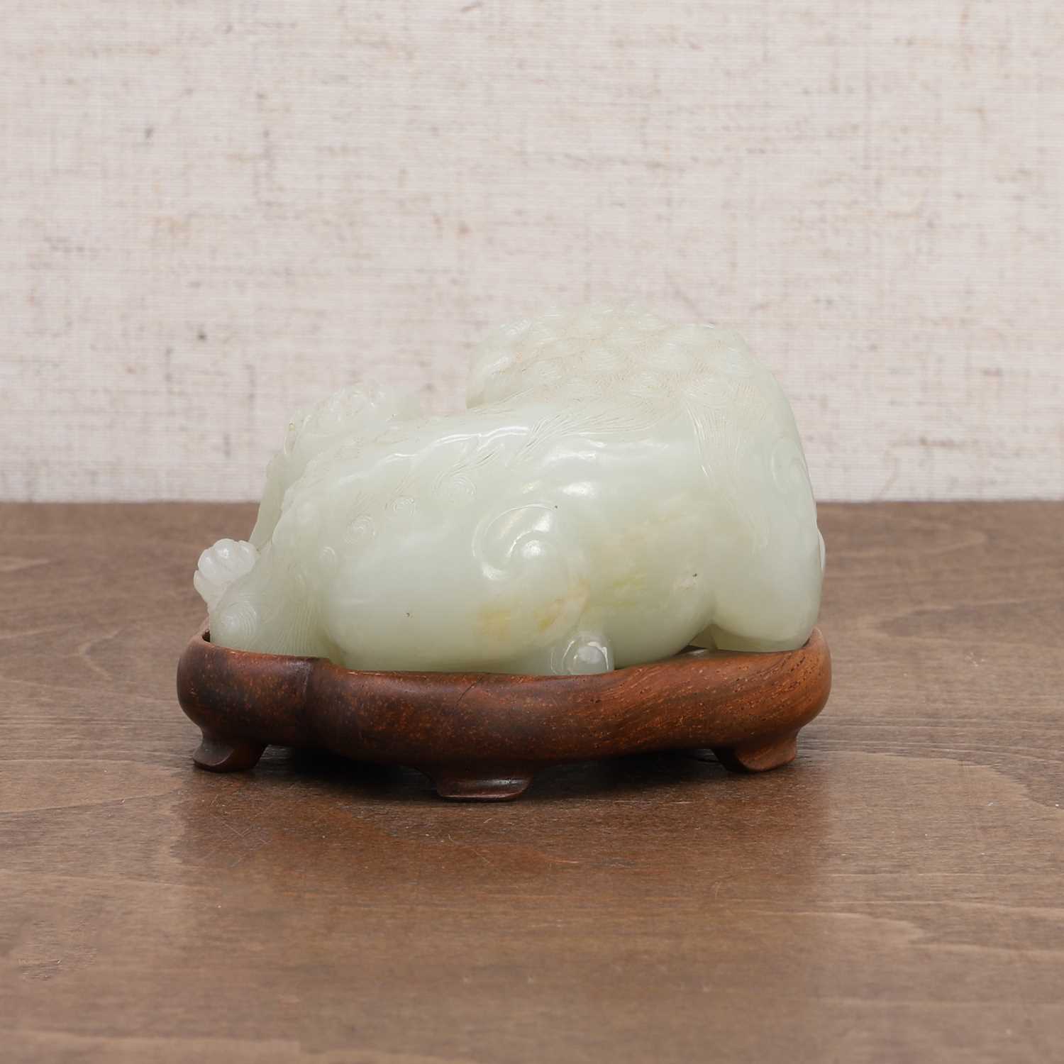 A Chinese jade carving, - Image 3 of 7