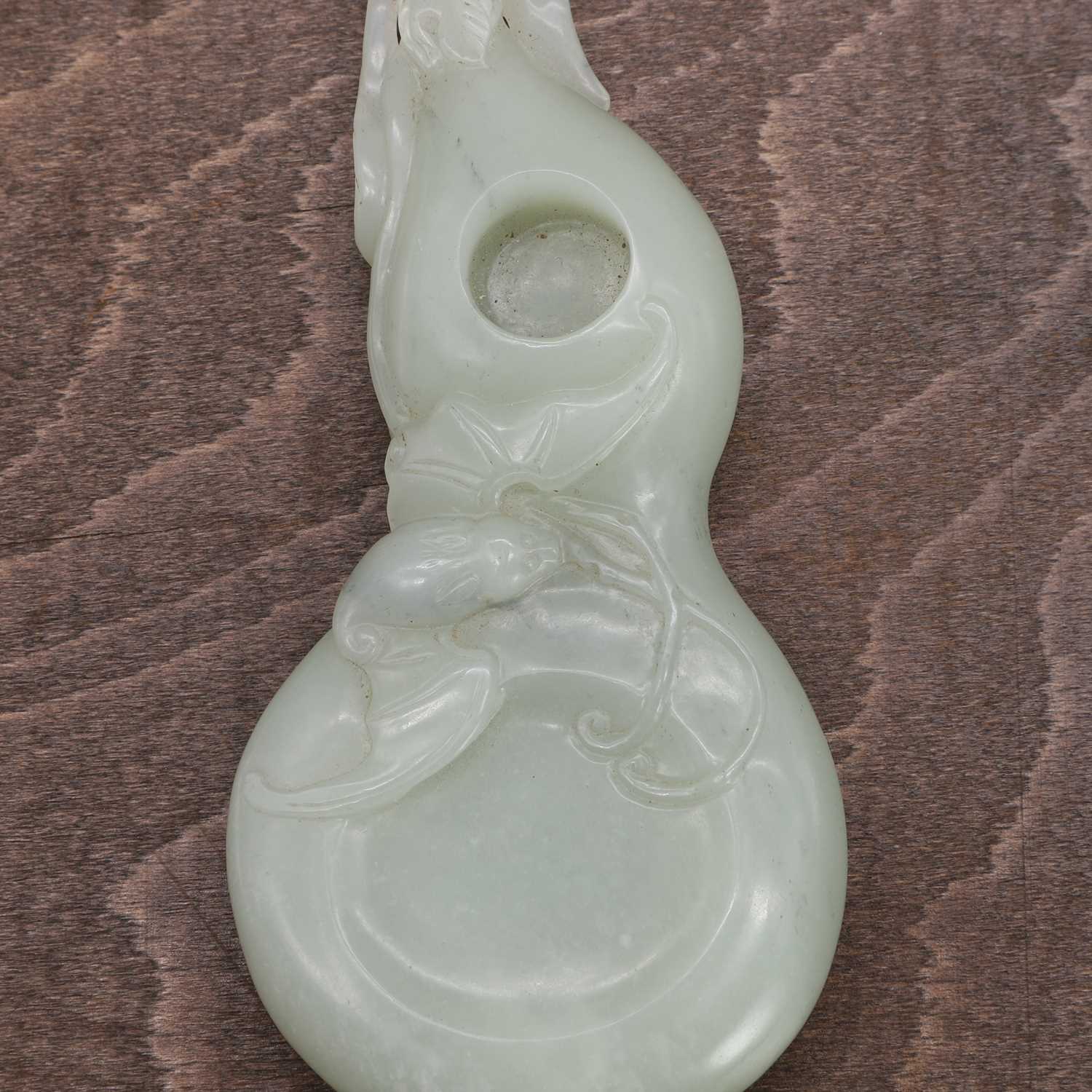 Three Chinese jade carvings, - Image 5 of 7