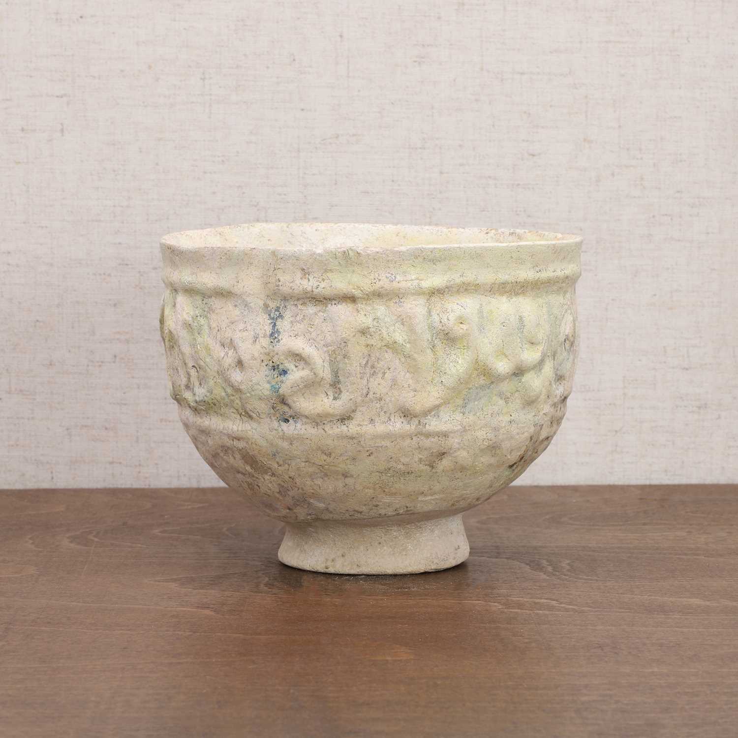 A Nishapur white-glazed bowl, - Image 4 of 7