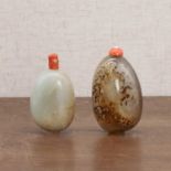 Two Chinese snuff bottles,