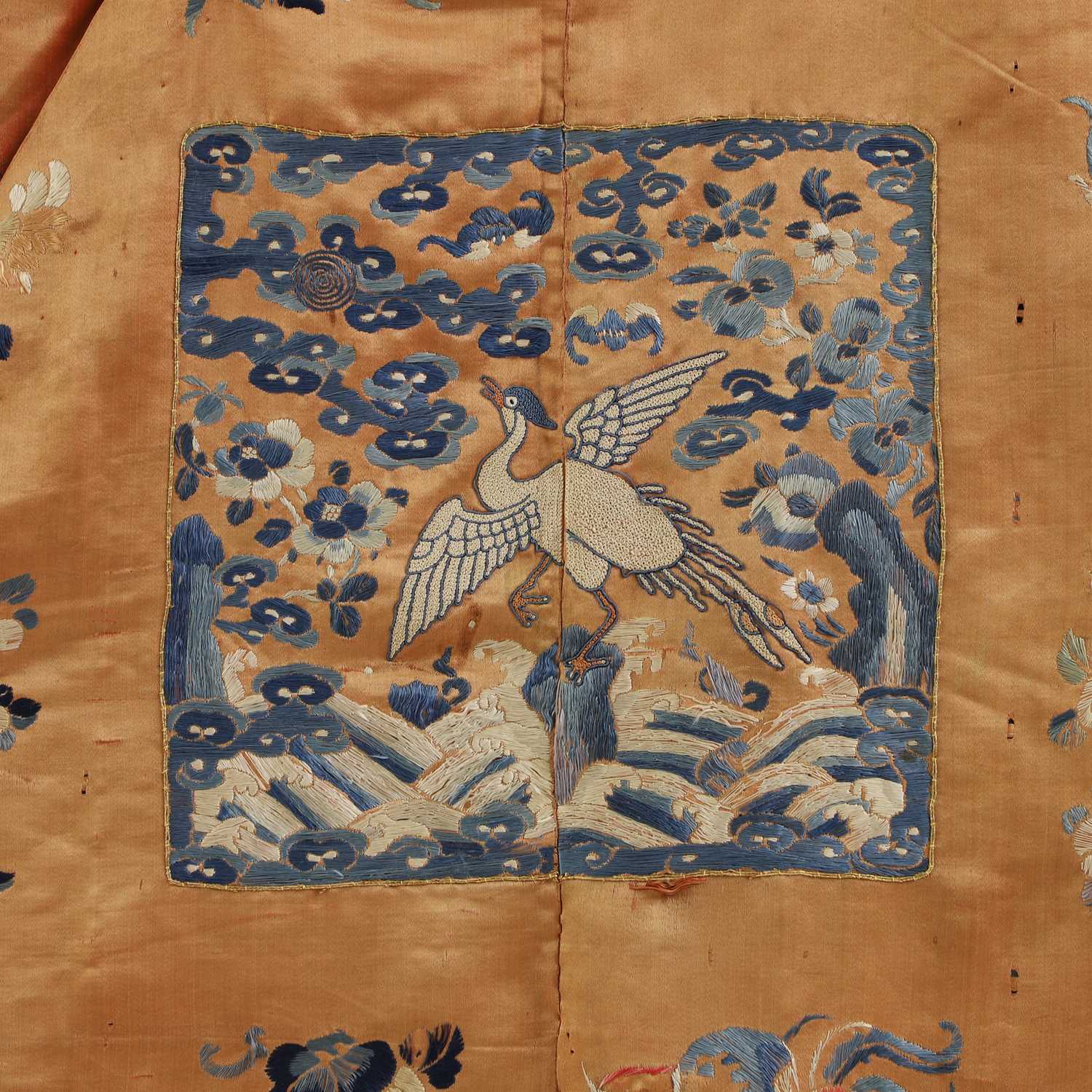 A Chinese embroidered robe, - Image 5 of 11