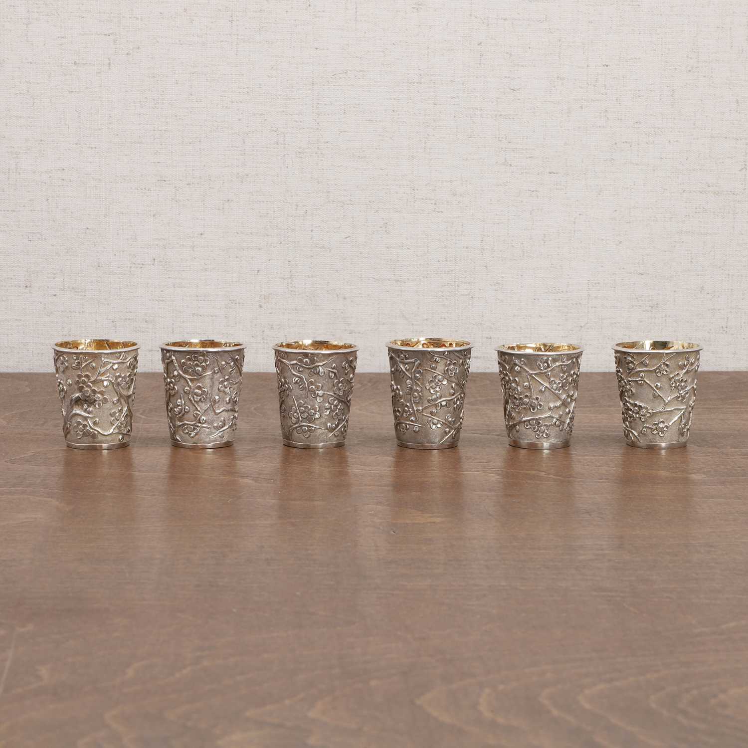 A group of Chinese silver beakers, - Image 3 of 11