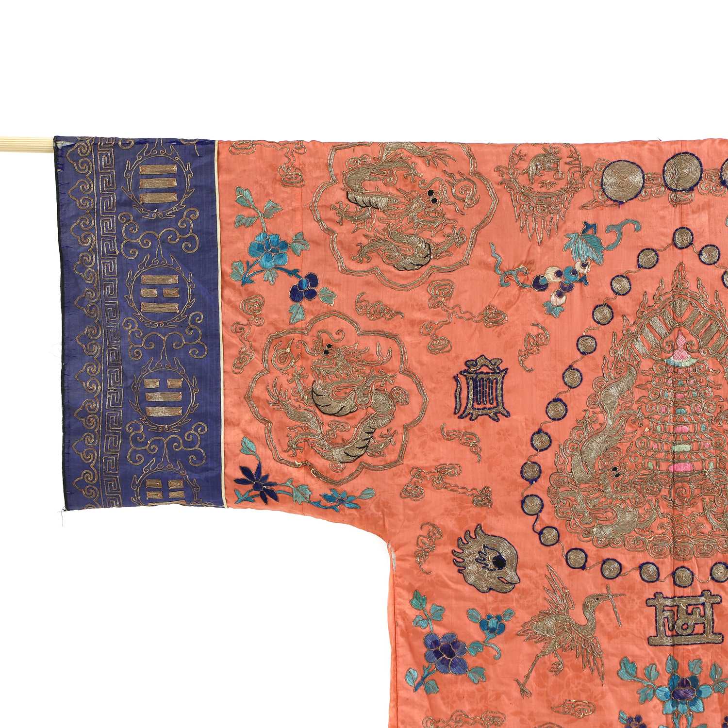 A Chinese Daoist priest's robe, - Image 7 of 15