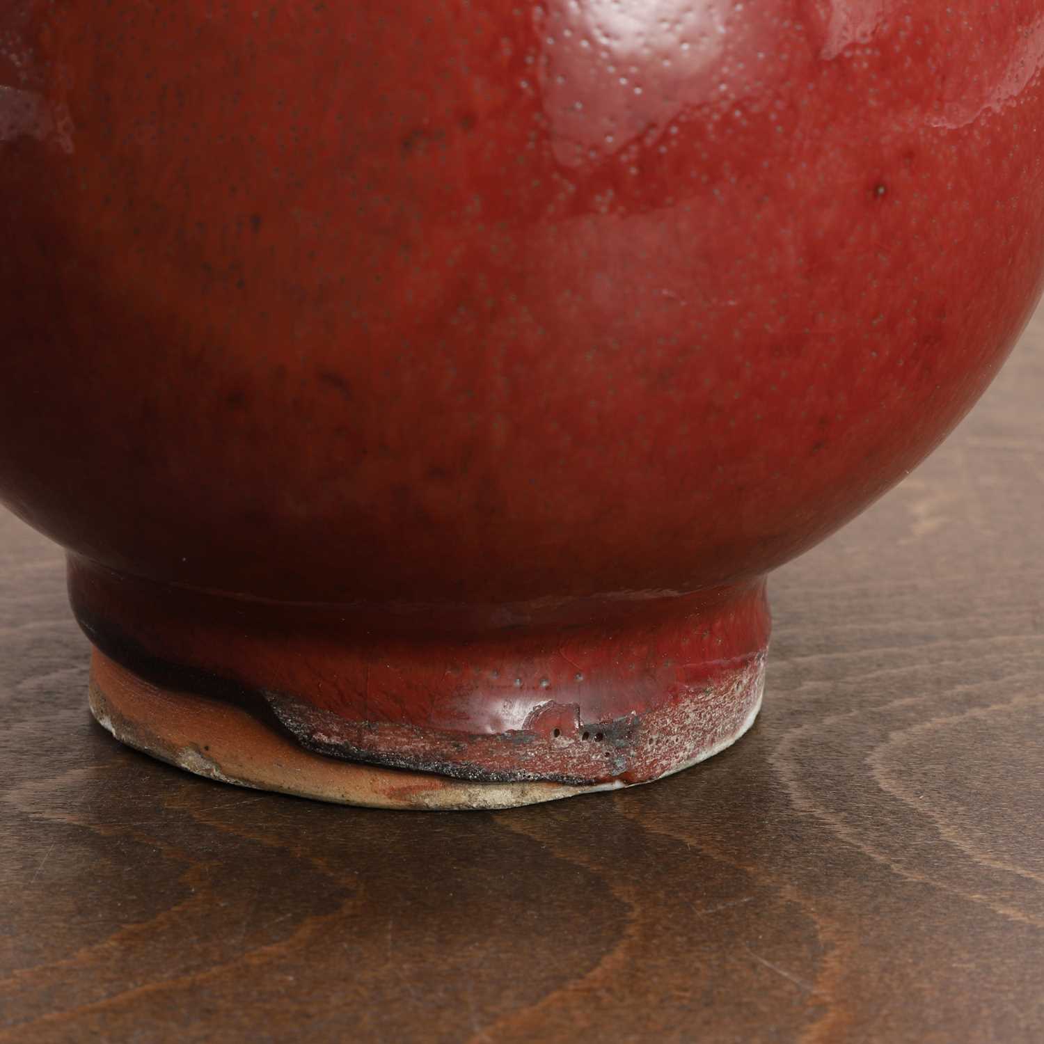 A Chinese flambé-glazed vase, - Image 9 of 9