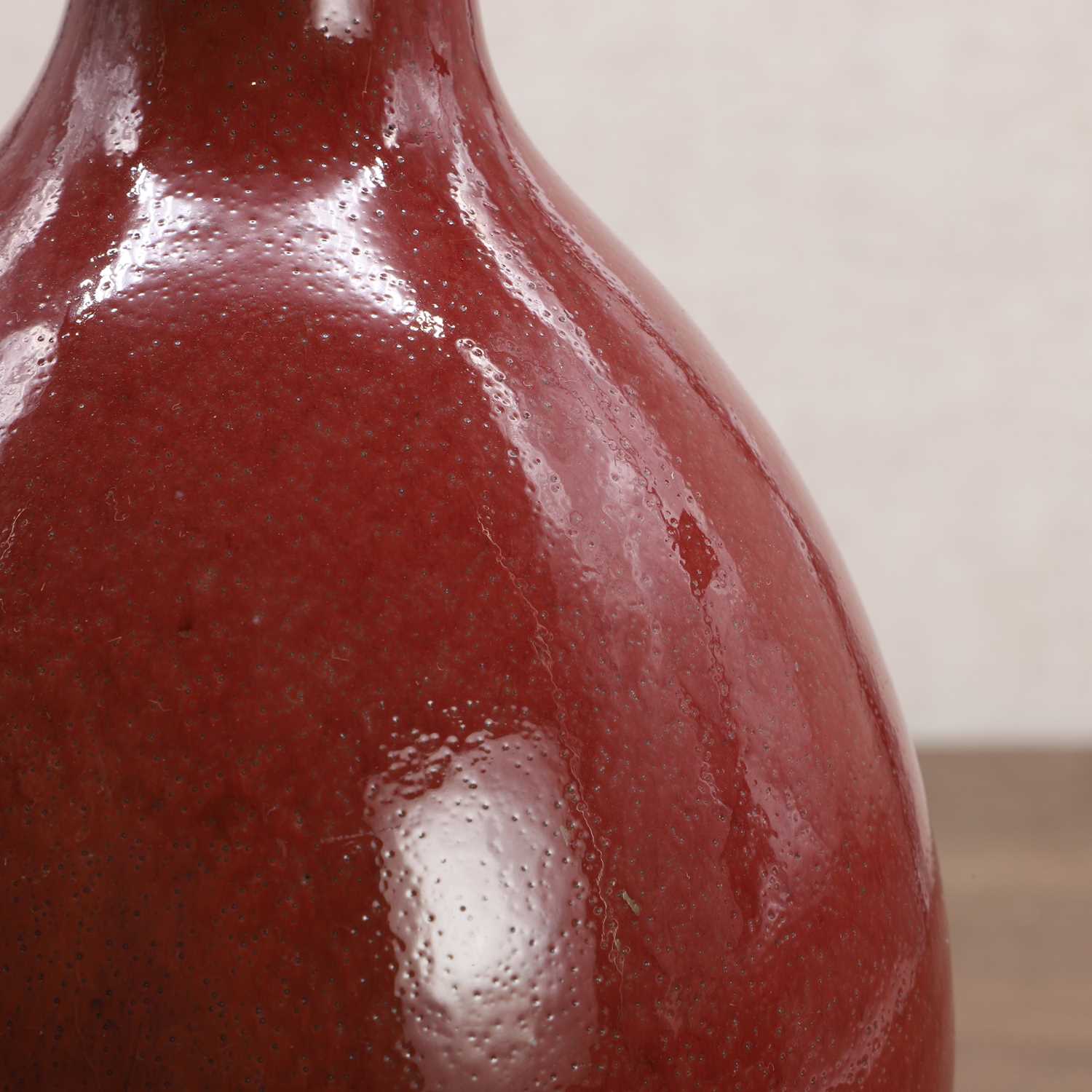 A Chinese flambé-glazed vase, - Image 7 of 9