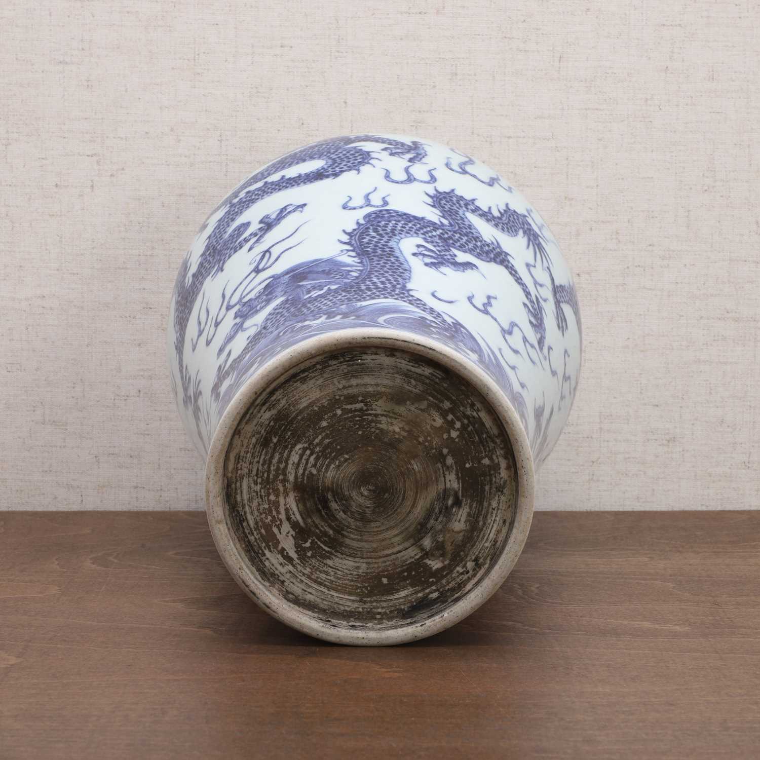 A Chinese blue and white meiping vase, - Image 12 of 12