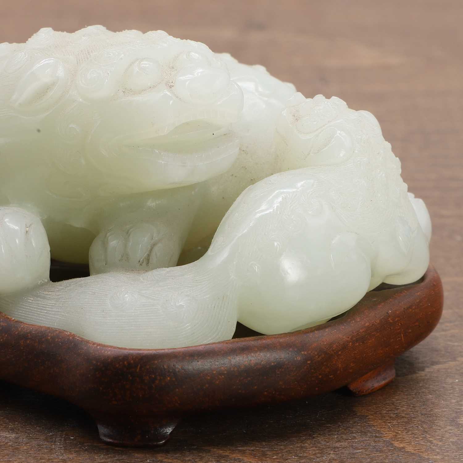 A Chinese jade carving, - Image 6 of 7