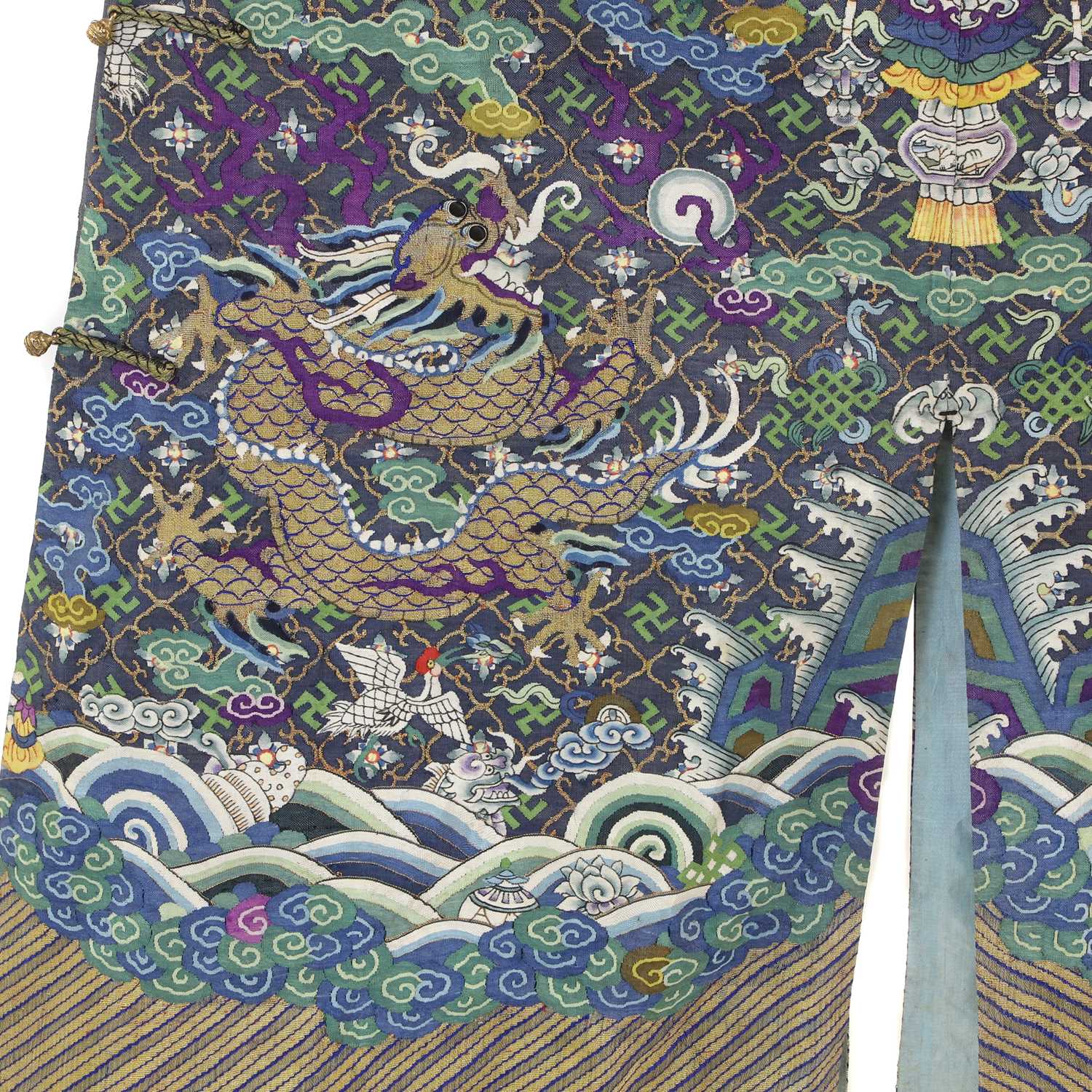 A Chinese kesi dragon robe, - Image 10 of 14