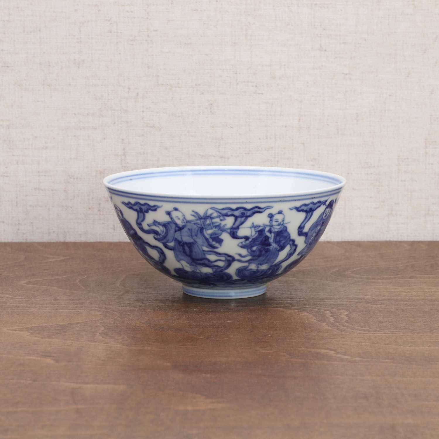 A Chinese blue and white bowl, - Image 4 of 10