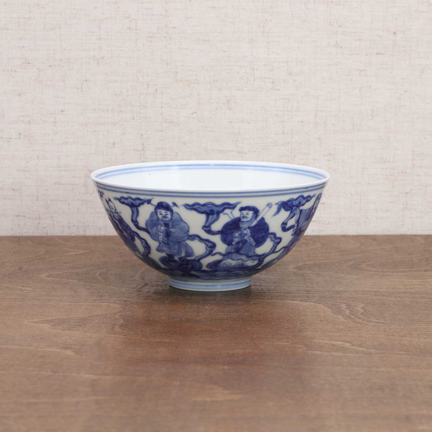 A Chinese blue and white bowl,