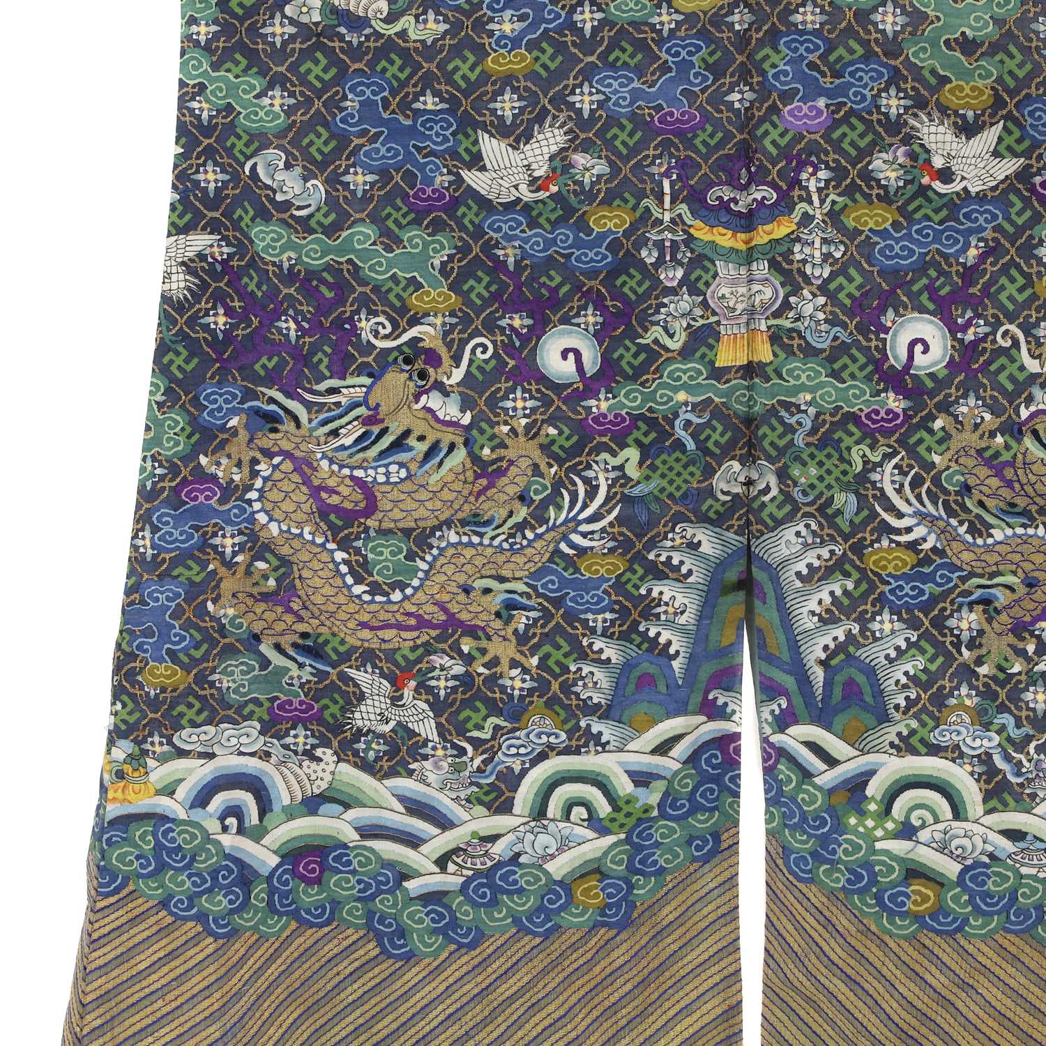 A Chinese kesi dragon robe, - Image 8 of 14