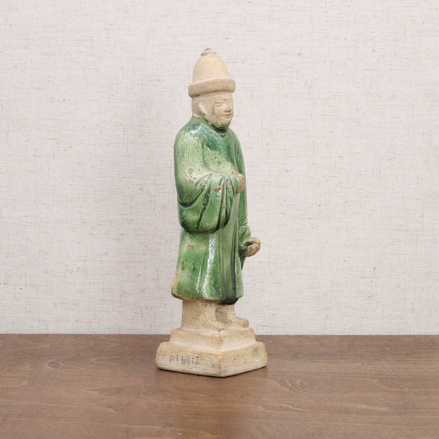 A Chinese biscuit figure, - Image 7 of 8