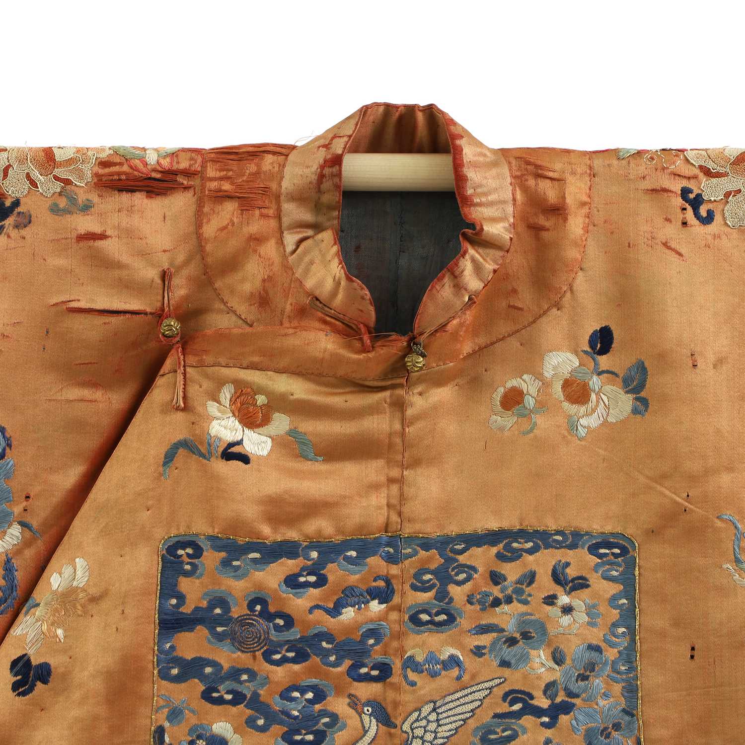 A Chinese embroidered robe, - Image 2 of 11