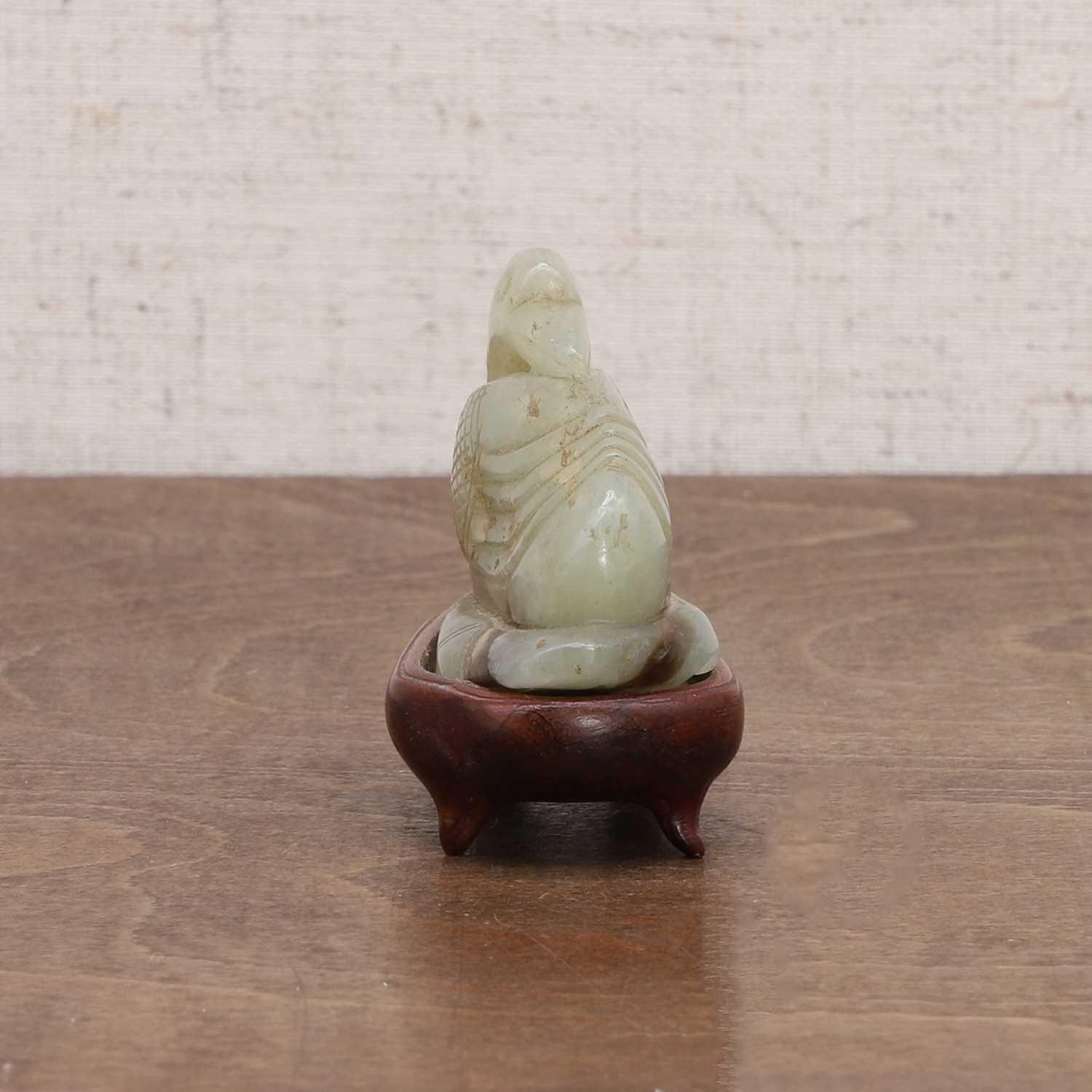 A Chinese jade carving, - Image 4 of 6