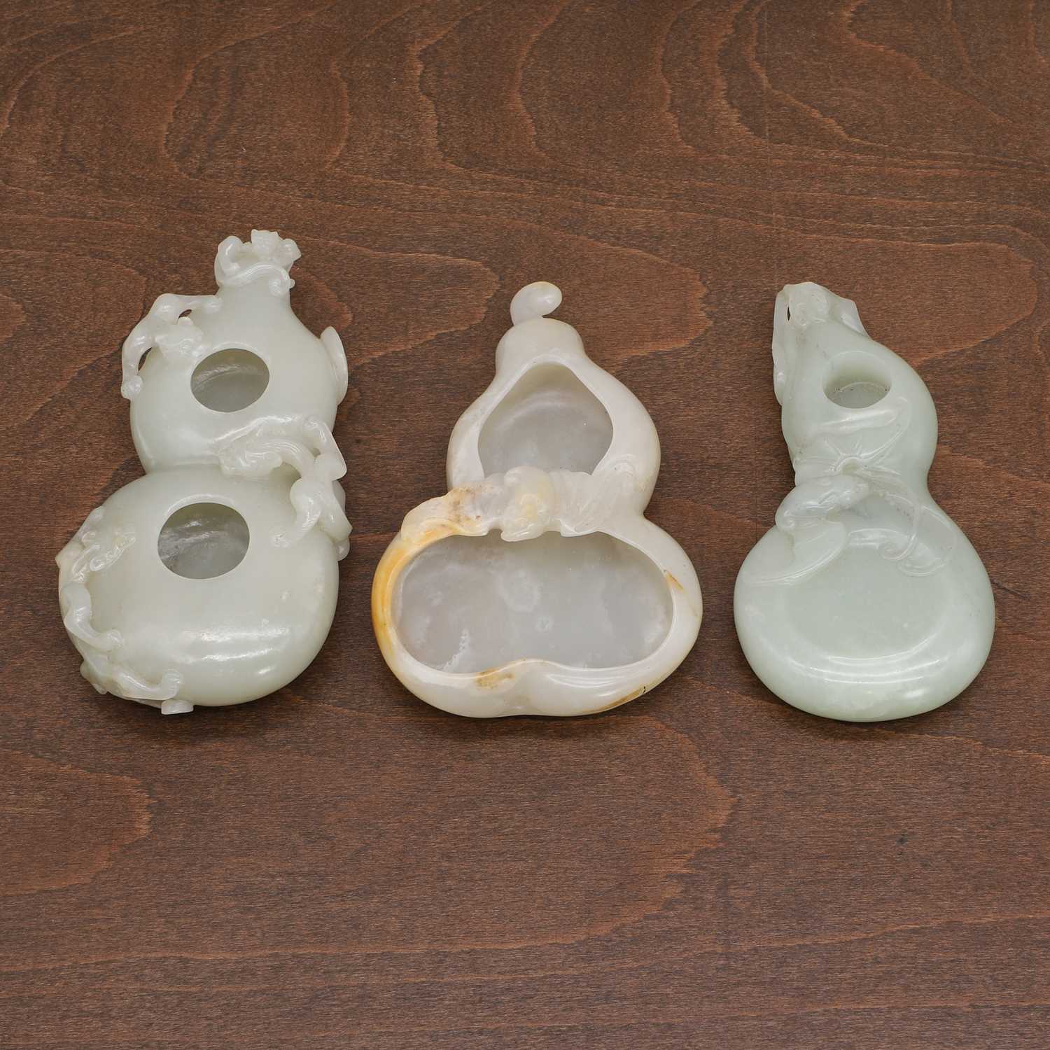 Three Chinese jade carvings, - Image 2 of 7
