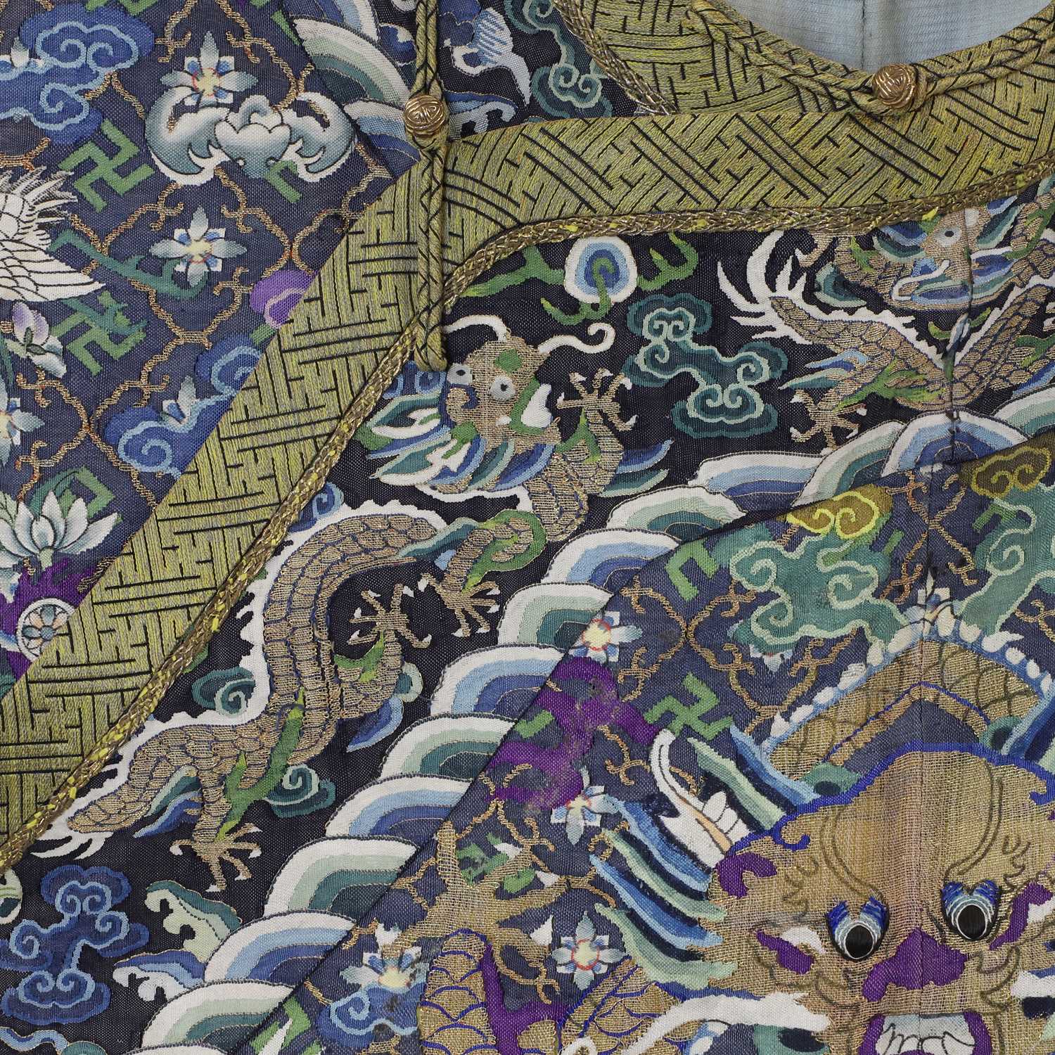 A Chinese kesi dragon robe, - Image 5 of 14