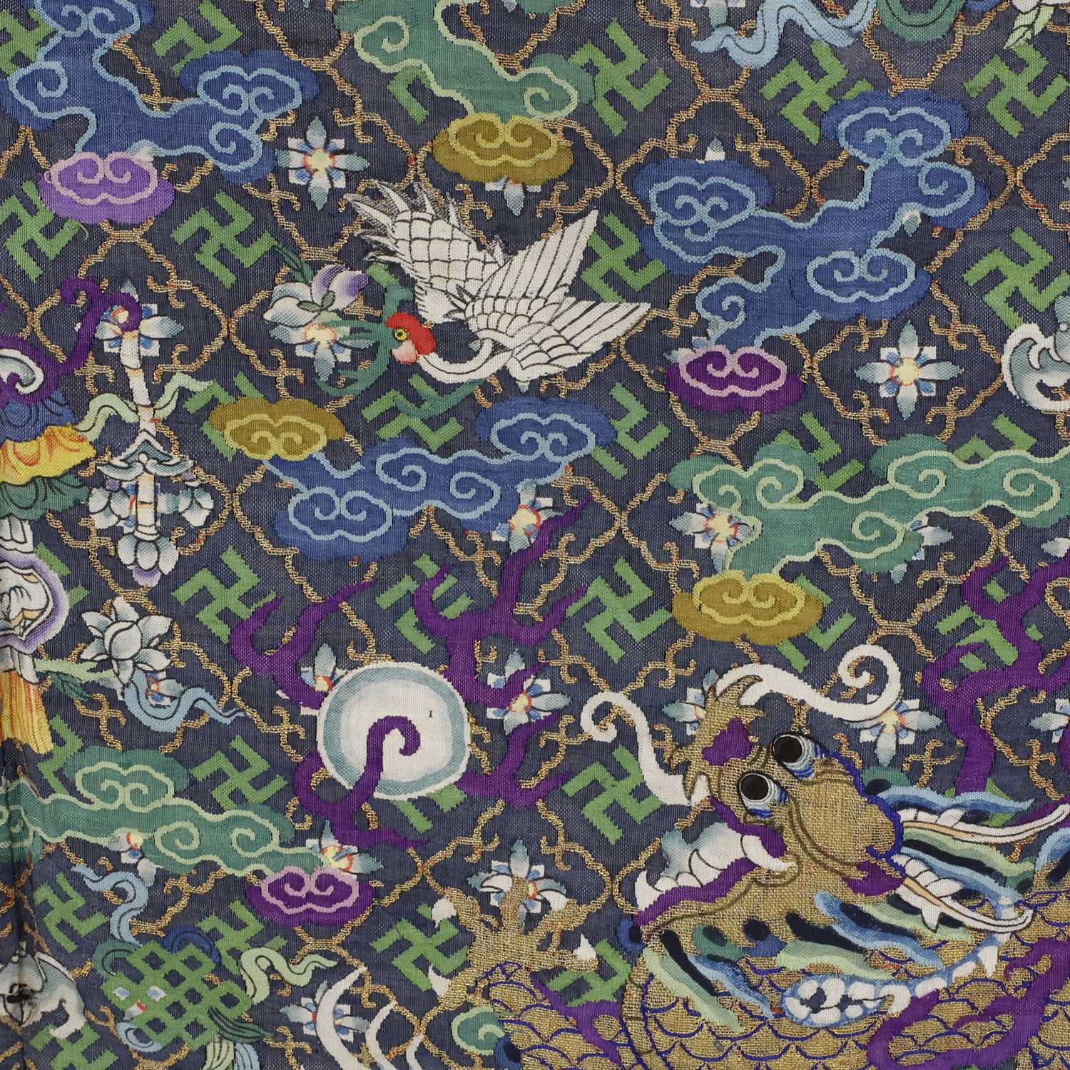 A Chinese kesi dragon robe, - Image 11 of 14