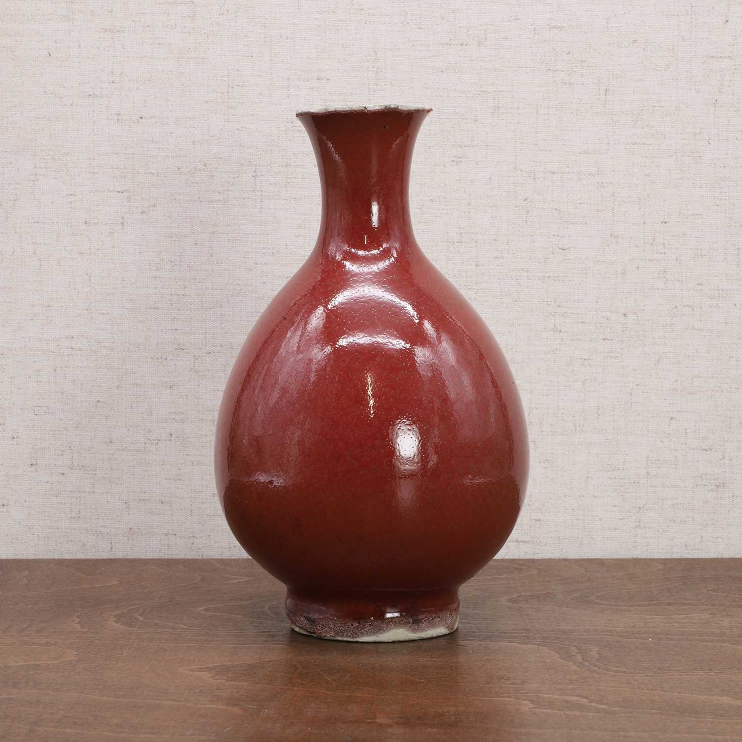 A Chinese flambé-glazed vase, - Image 2 of 9