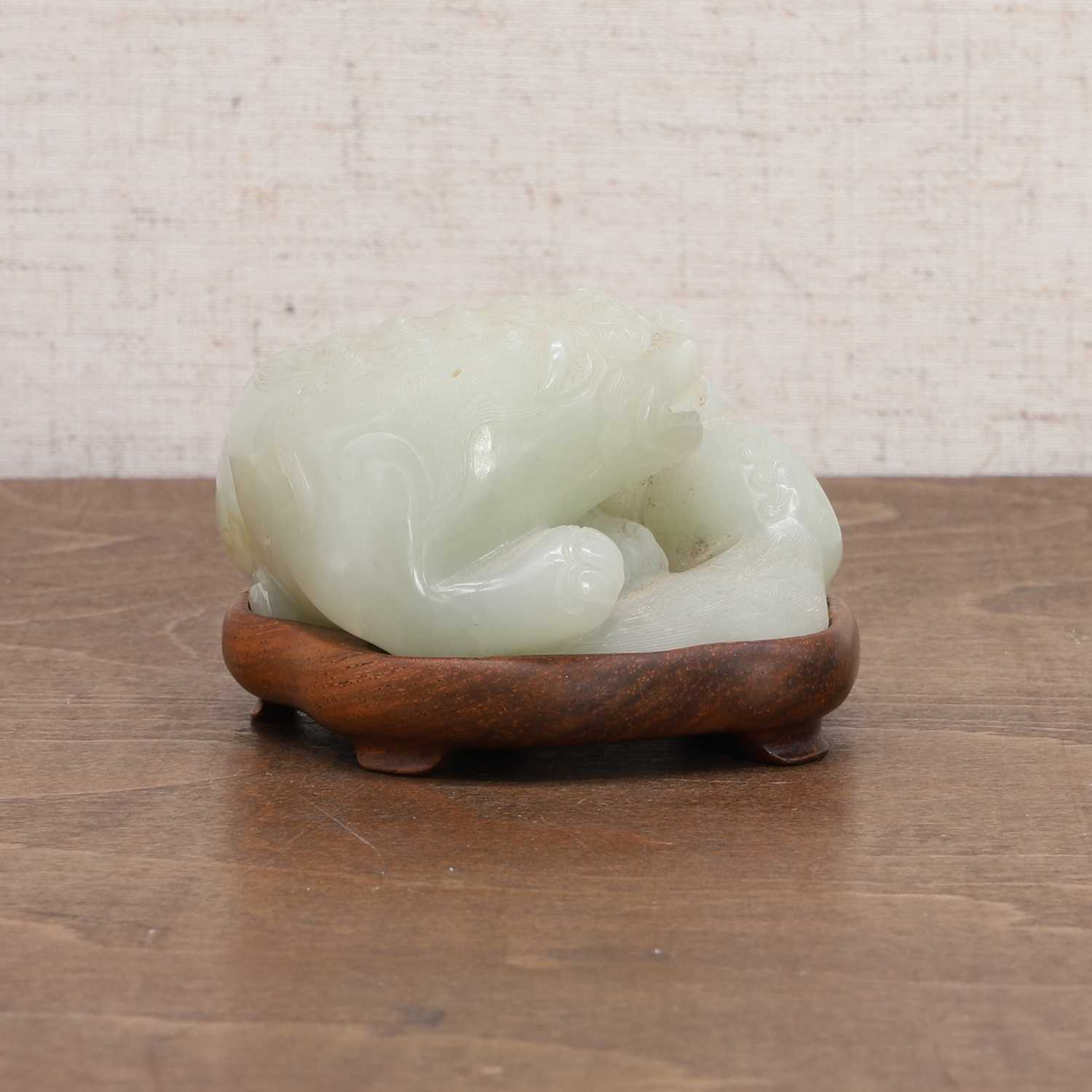 A Chinese jade carving, - Image 4 of 7