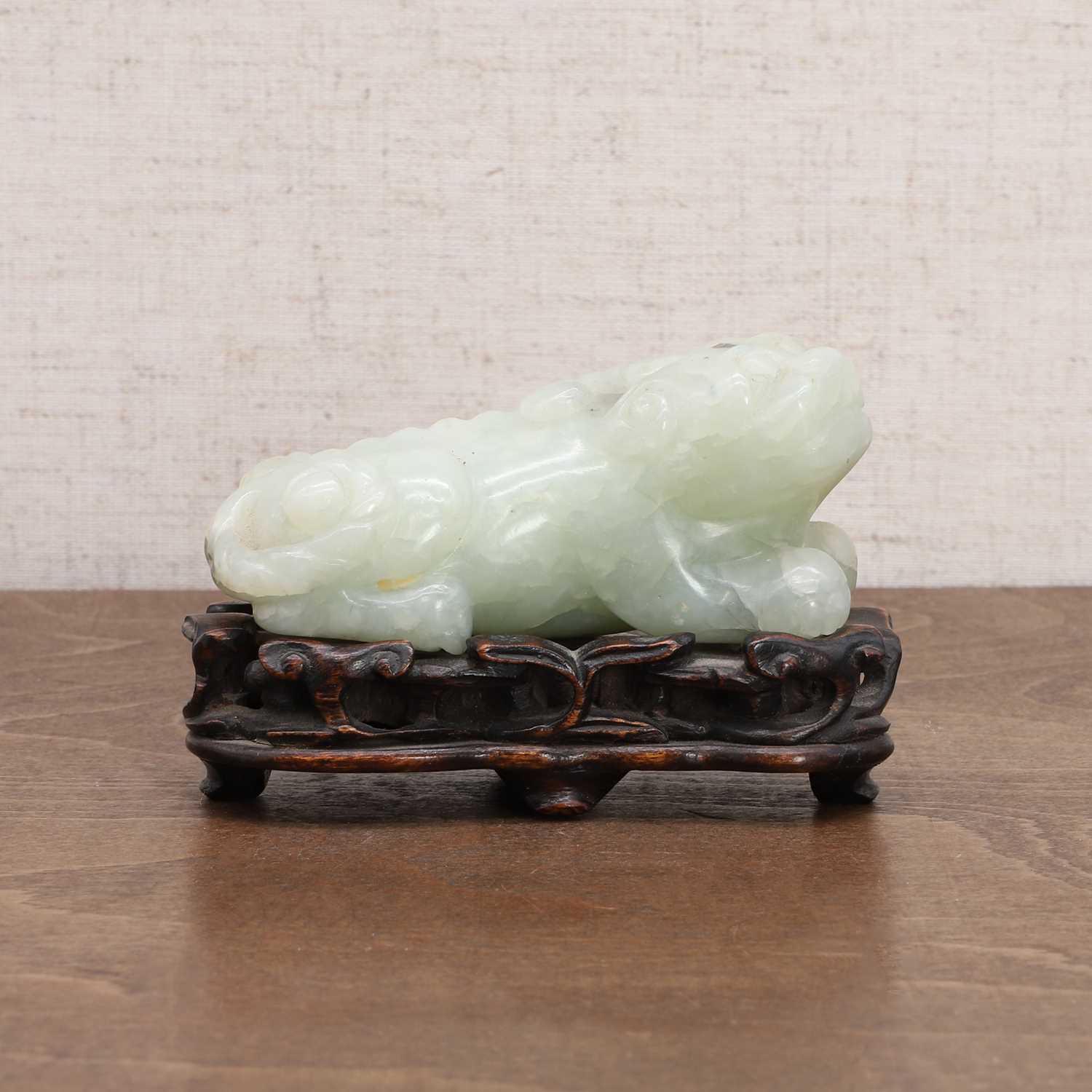 A Chinese jade carving, - Image 2 of 8