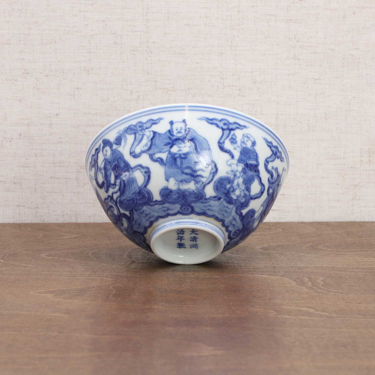 A Chinese blue and white bowl, - Image 7 of 10