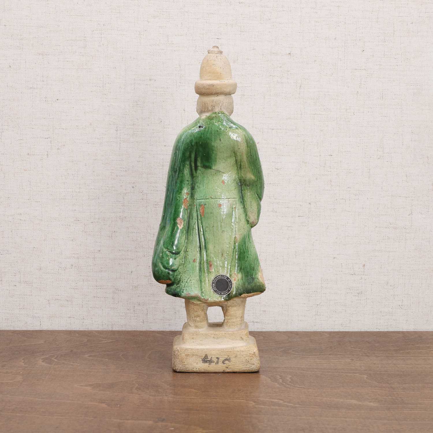 A Chinese biscuit figure, - Image 5 of 8