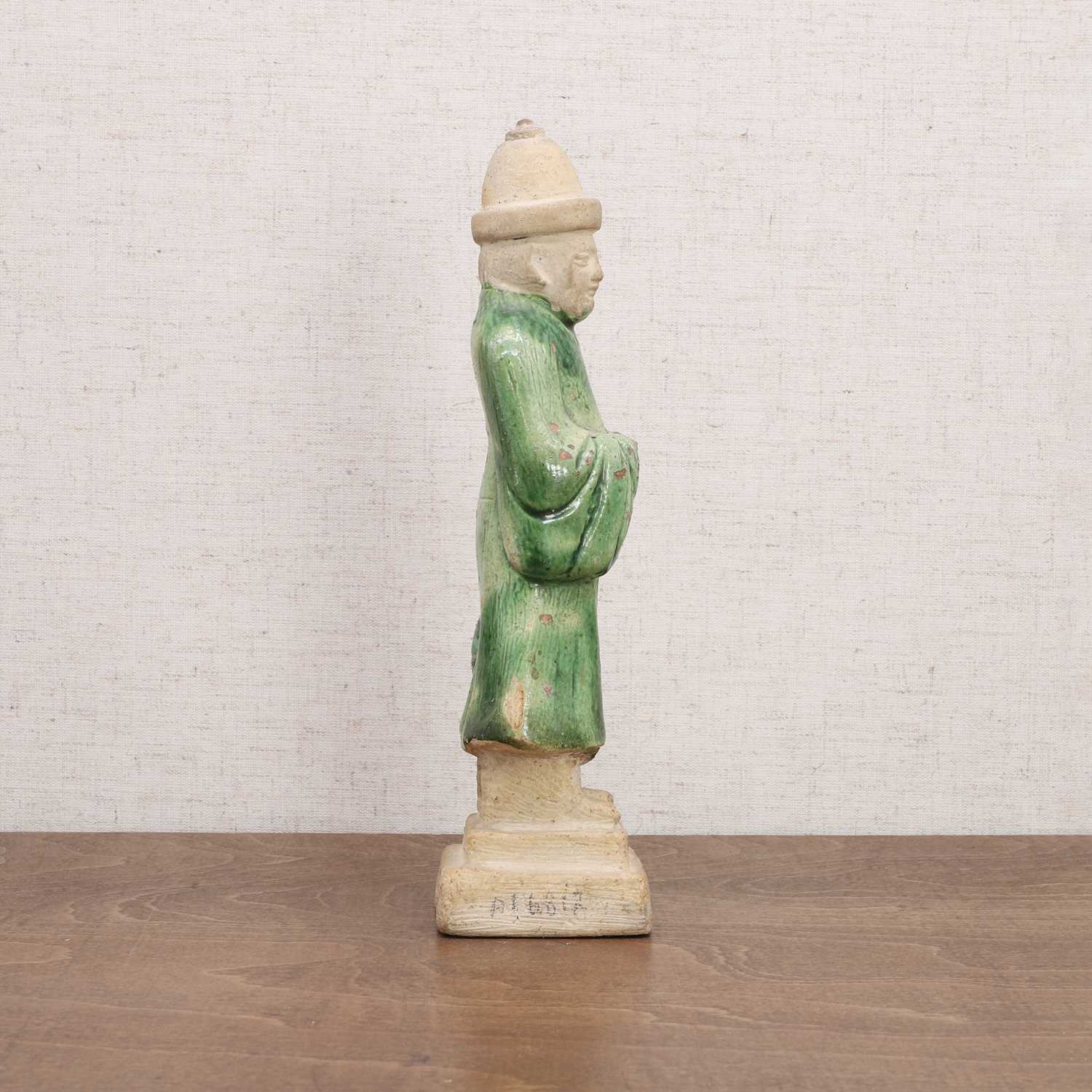 A Chinese biscuit figure, - Image 6 of 8