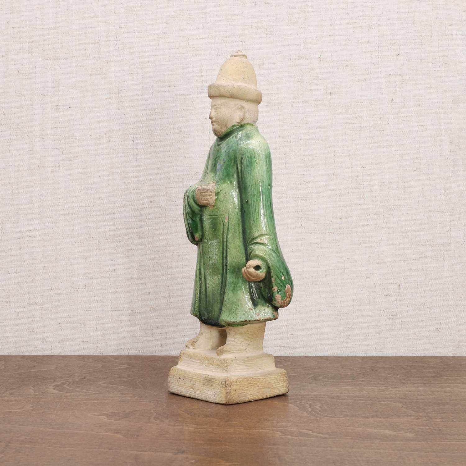 A Chinese biscuit figure, - Image 3 of 8