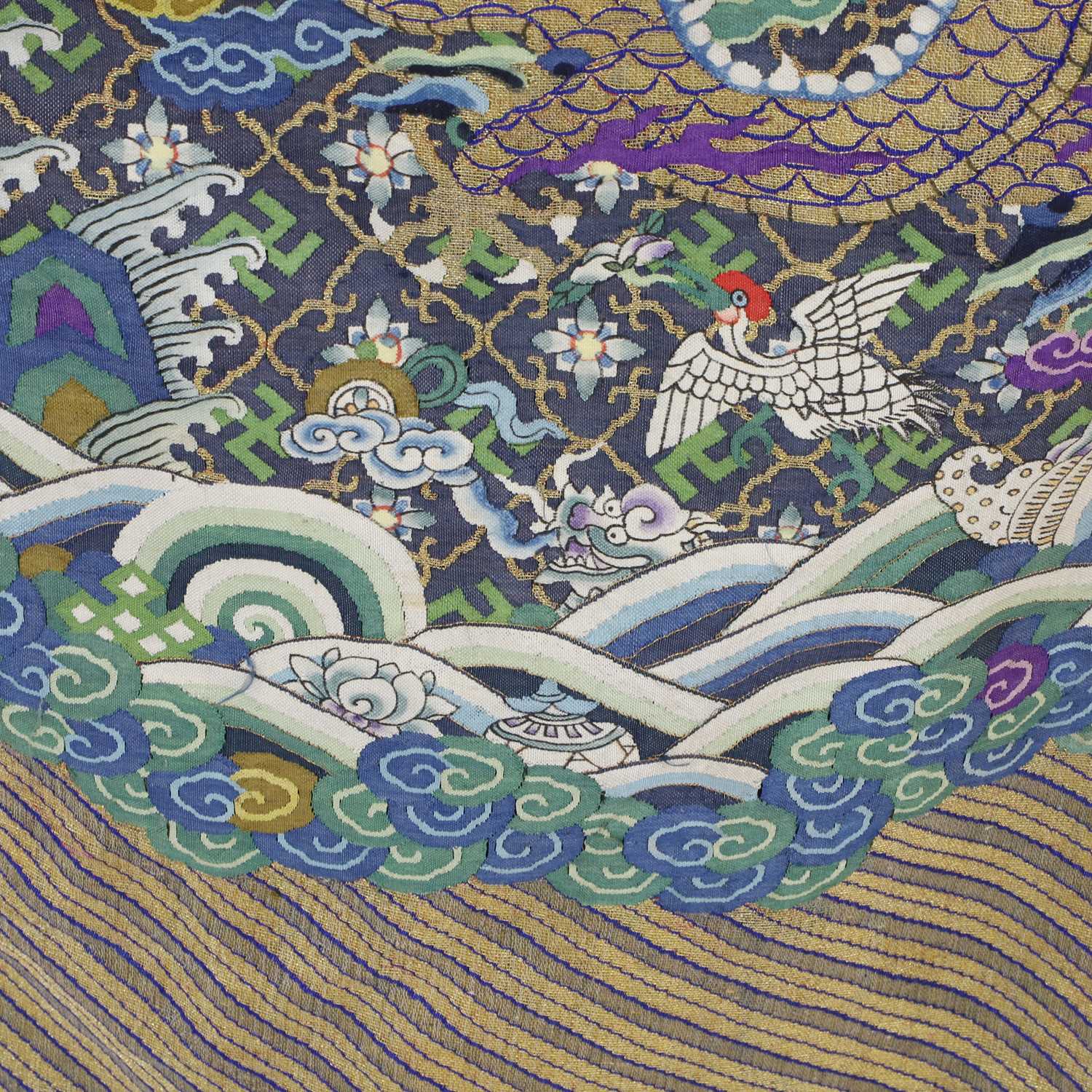 A Chinese kesi dragon robe, - Image 13 of 14