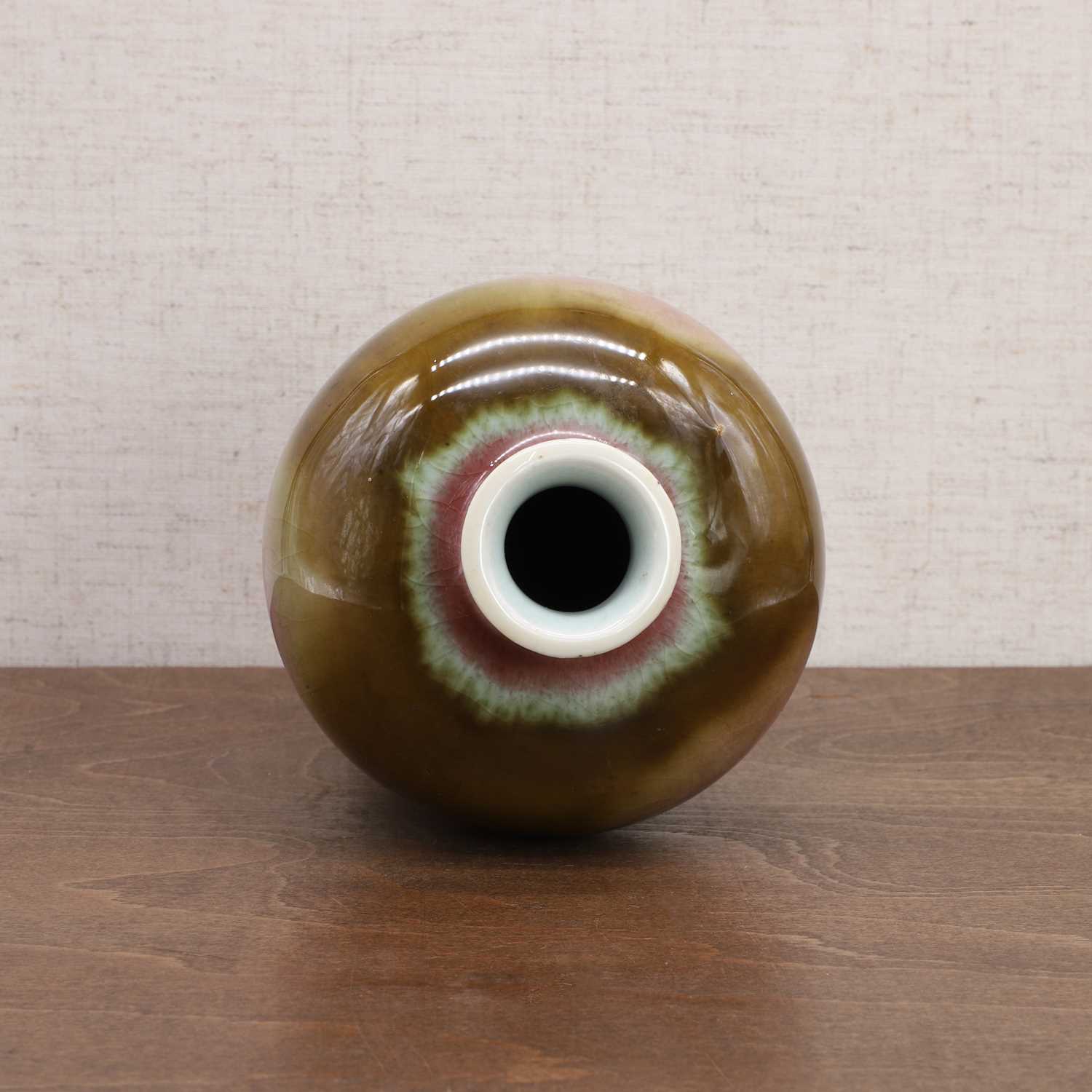 A Chinese flambé-glazed meiping vase, - Image 10 of 10