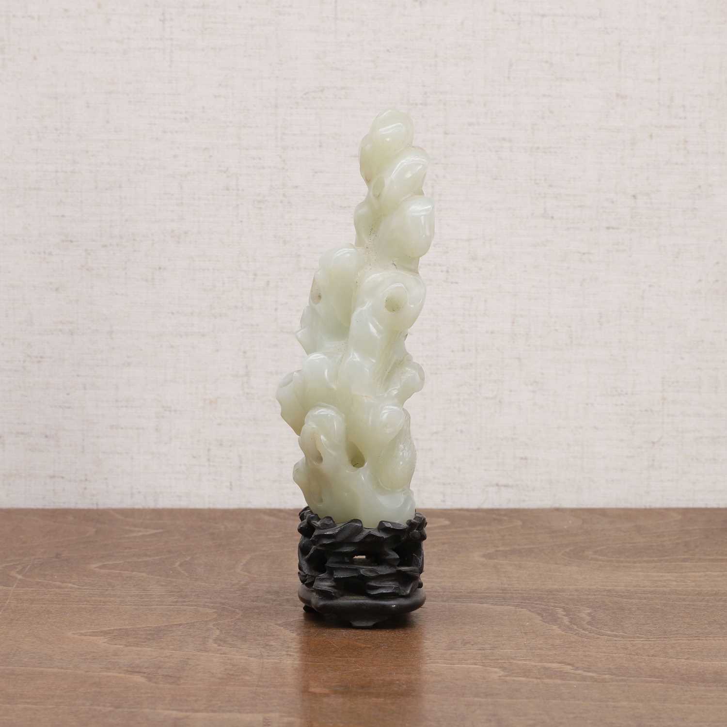 A Chinese jade carving, - Image 4 of 6