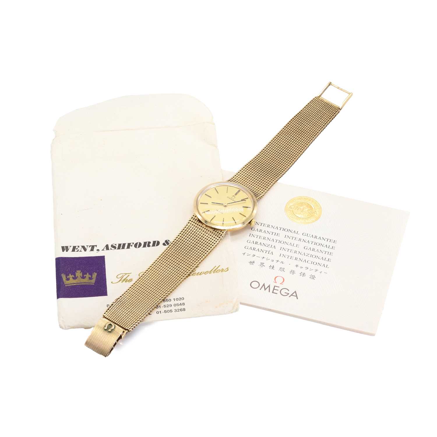 A 9ct gold Omega De Ville automatic watch, - Image 3 of 4