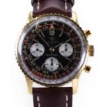 A gentlemen's Breitling Navitimer mechanical chronograph wristwatch, c.1966,