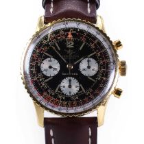 A gentlemen's Breitling Navitimer mechanical chronograph wristwatch, c.1966,