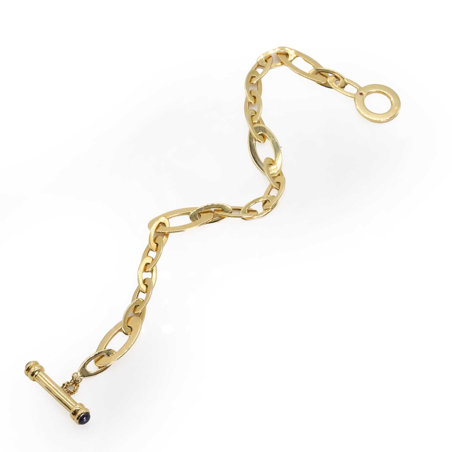 An 18ct gold 'Chic and Shine' link bracelet, by Roberto Coin, - Image 3 of 3
