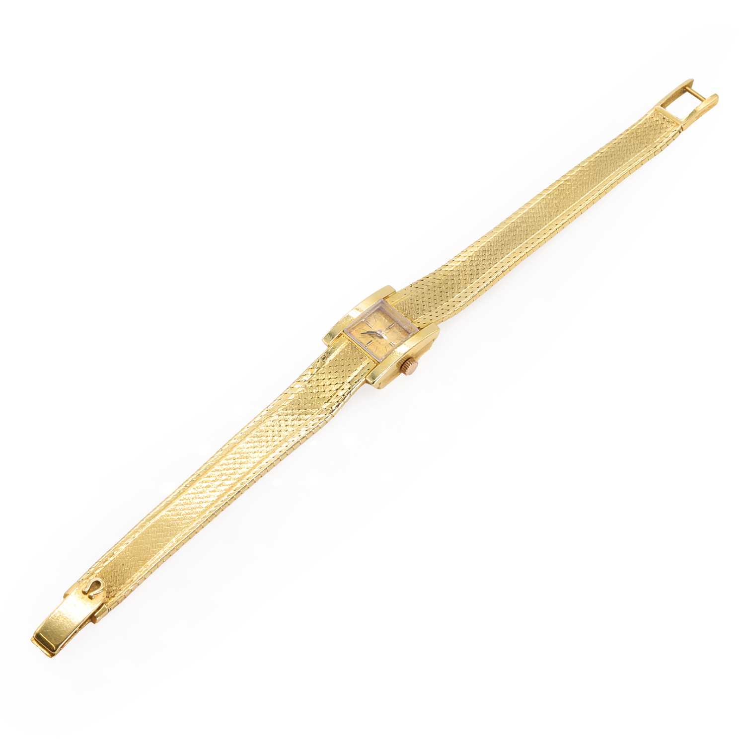 A ladies' 18ct gold Omega mechanical bracelet watch, - Image 2 of 3
