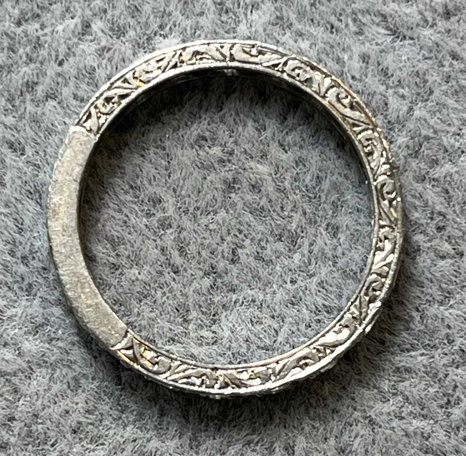 An Art Deco diamond eternity ring, - Image 4 of 11