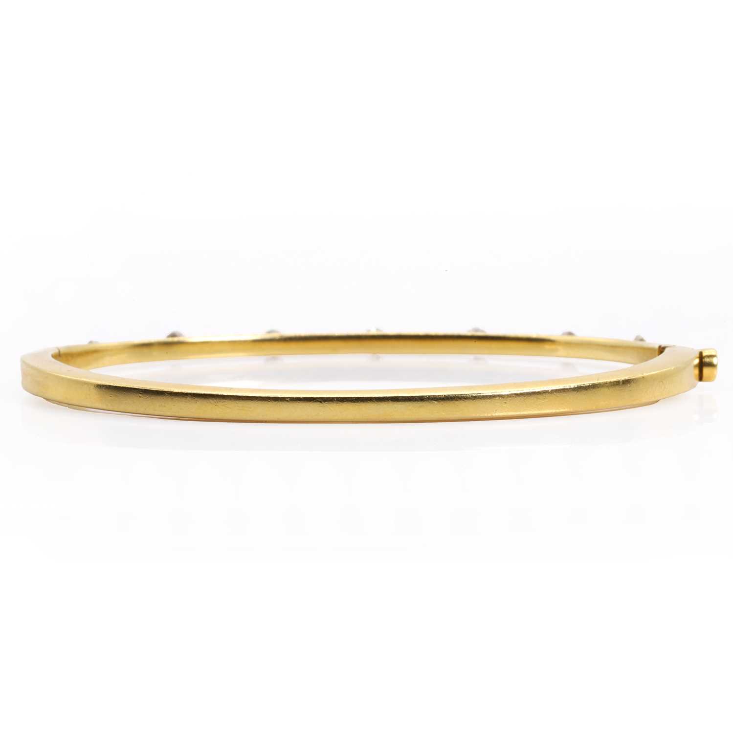 A diamond 'Parisienne' bangle, by Roberto Coin, - Image 2 of 3