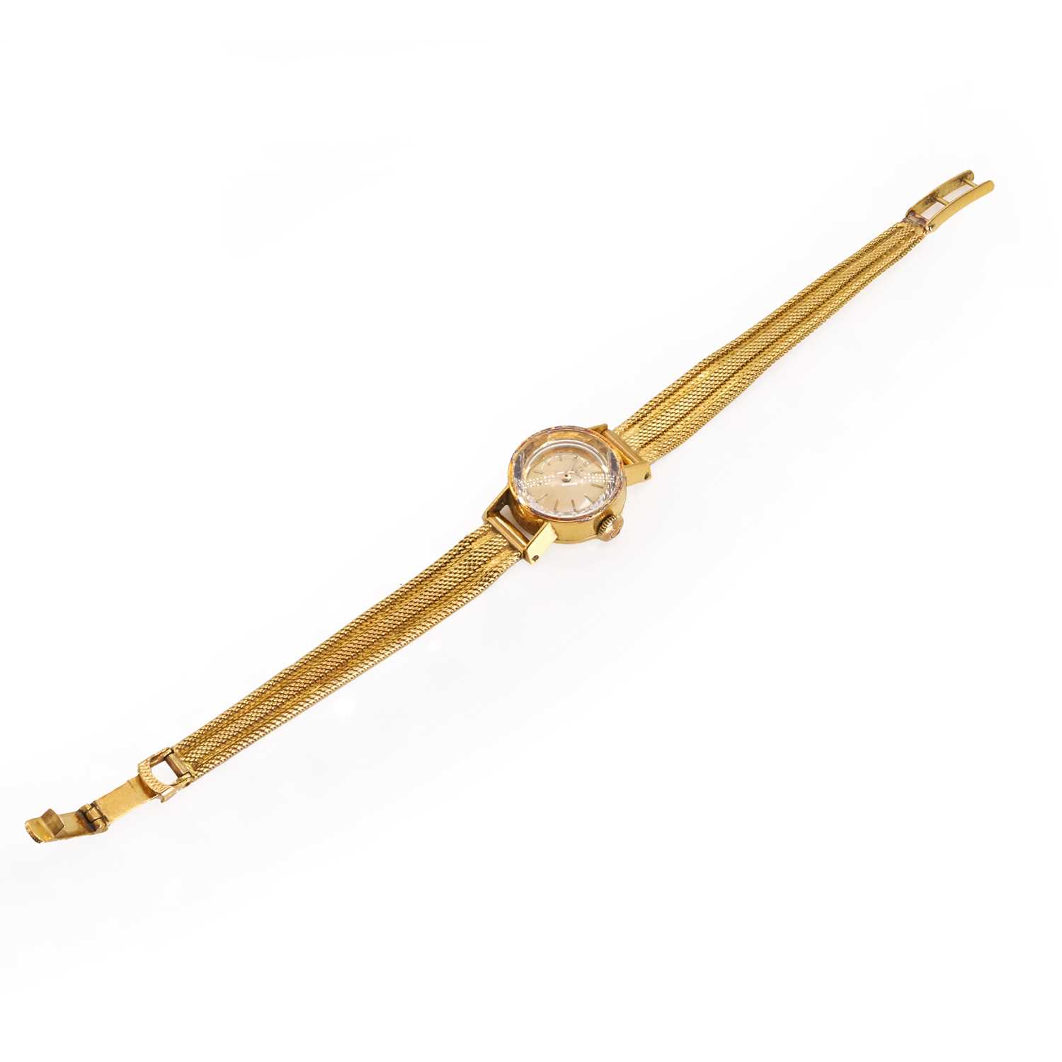 An 18ct gold Omega ladies' mechanical bracelet watch, - Image 2 of 6