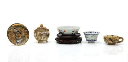 Two Chinese porcelain bowls,