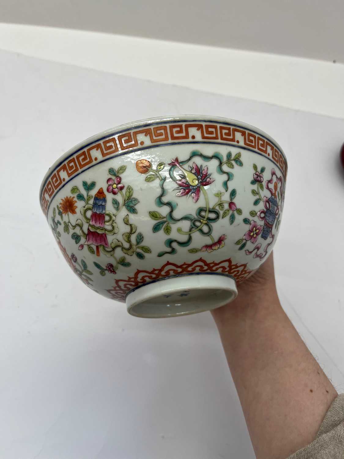 A Chinese famille rose bowl, - Image 7 of 14