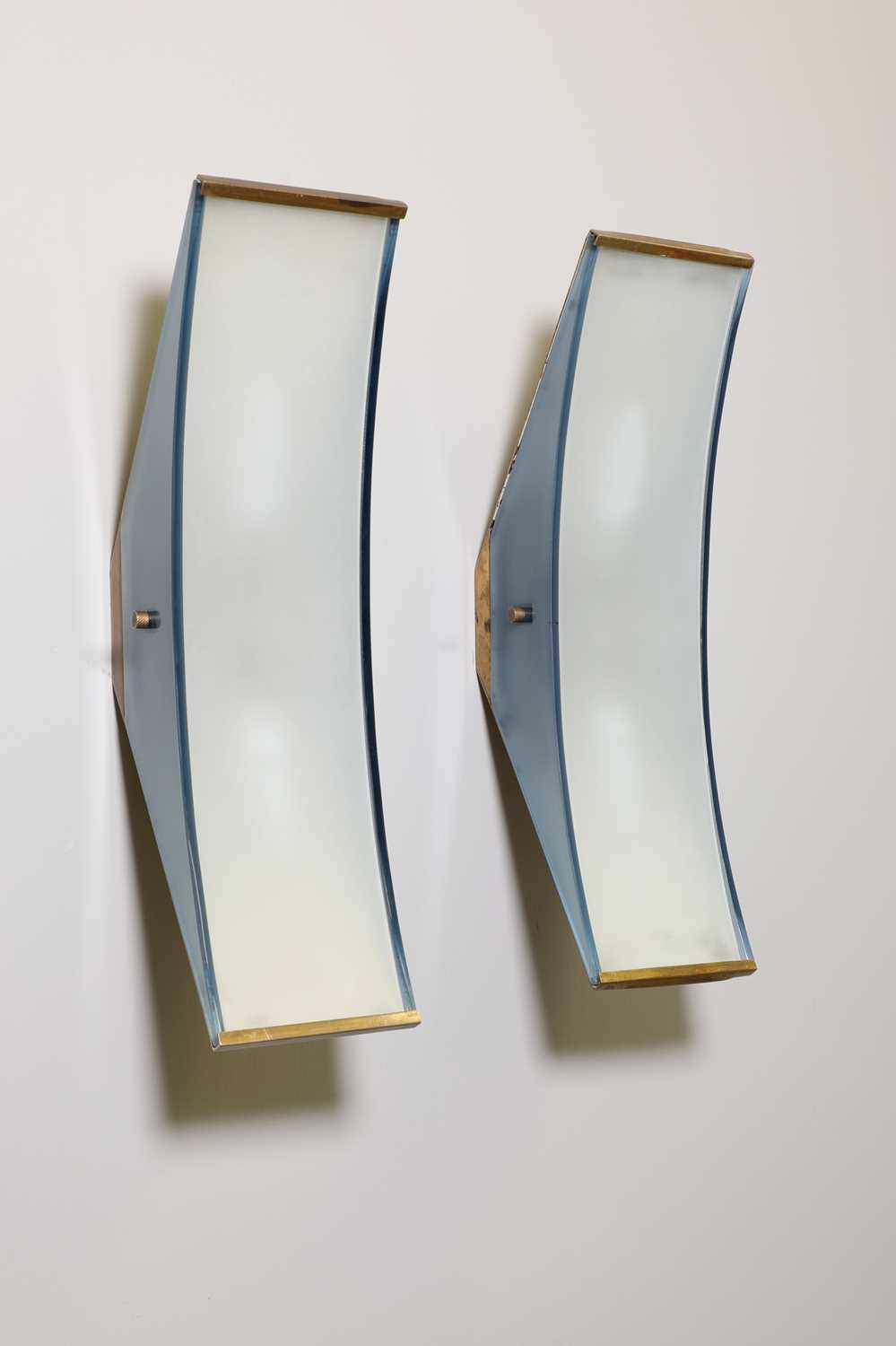 A pair of Italian 'Model 2135' wall lights, - Image 3 of 3