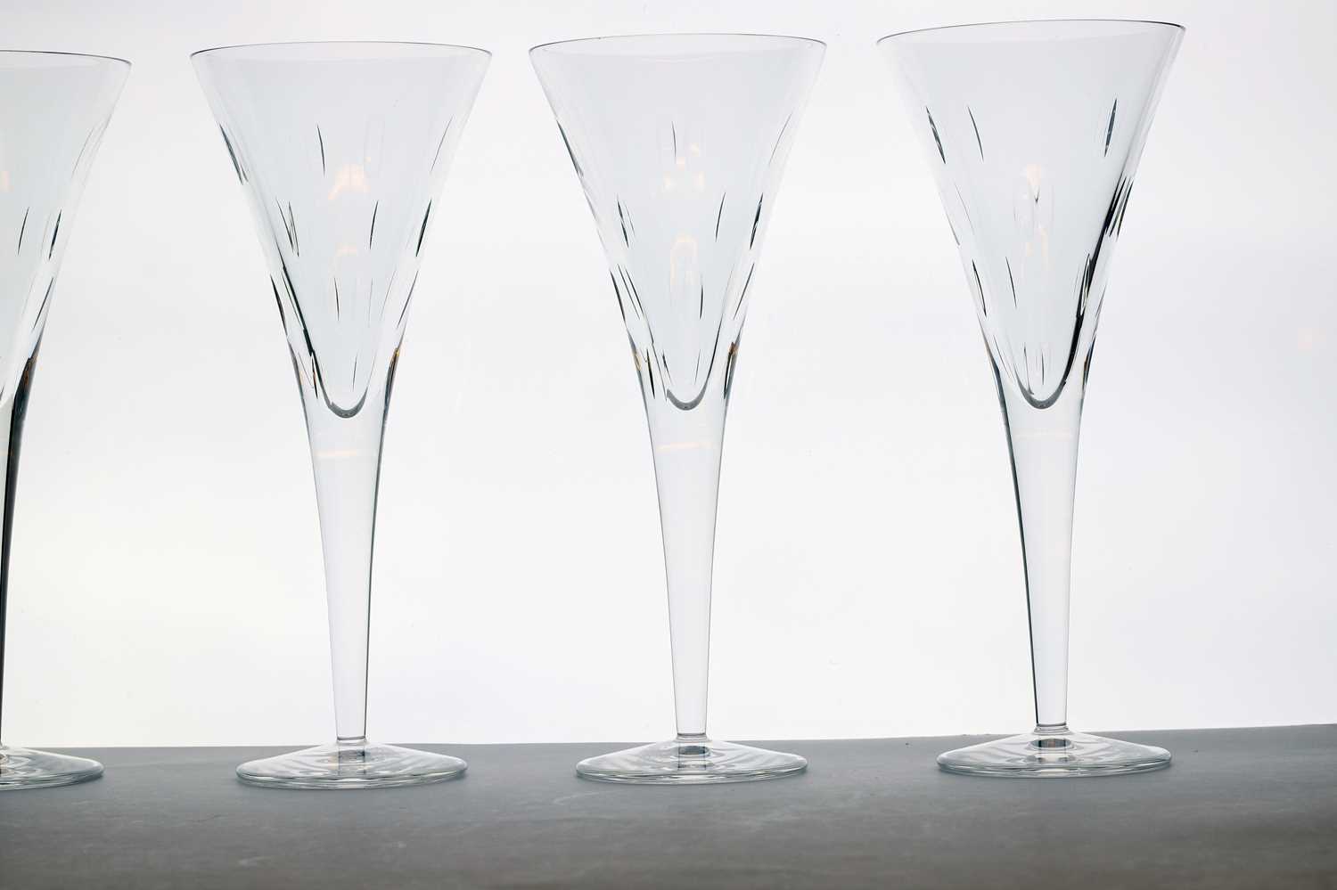 A set of twelve Waterford 'Millennium' collection champagne flutes - Image 5 of 8