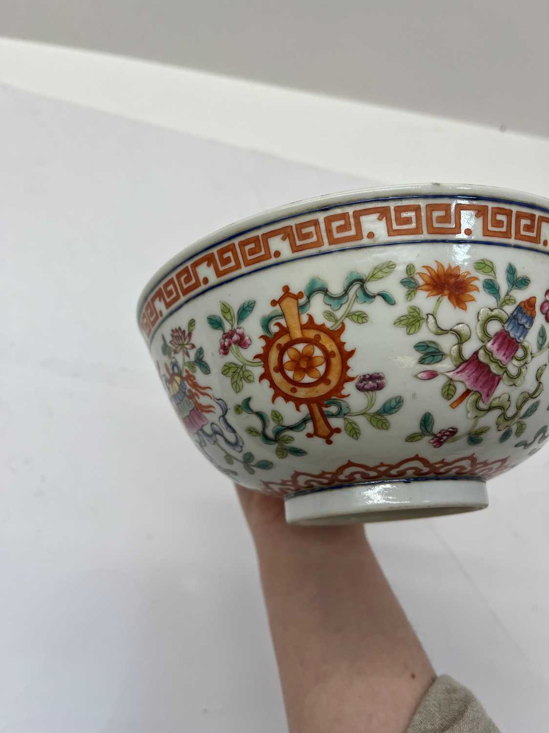 A Chinese famille rose bowl, - Image 10 of 14