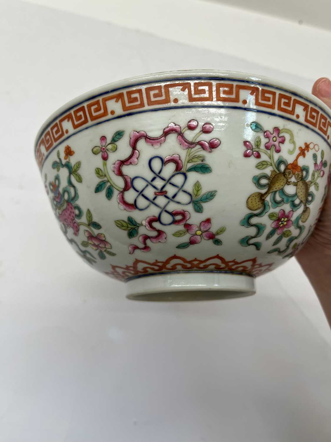 A Chinese famille rose bowl, - Image 13 of 14